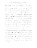 Constitución Política de la República Mexicana 1857