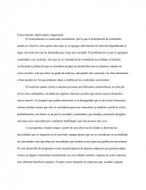 Conocimiento, objetividad y hegemonía. Página 1