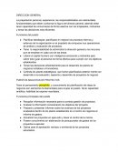 DIRECCION GENERAL