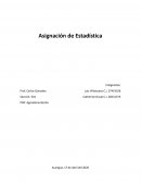 Trabajo Estadistica