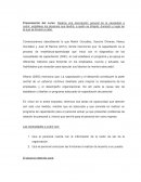 Programa de capacitación