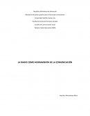 LA RADIO COMO HERRAMIENTA DE LA COMUNICACIÓN