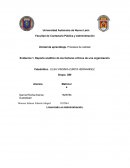 Reporte analítico de los factores críticos de una organización