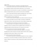 Analisis del buen manejo emocional