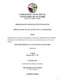 Mejoramiento de prácticas alimentarias a través de la implementación de Huertos familiares en los domicilios