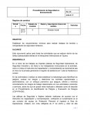 PROCEDIMIENTO DE SEGURIDAD EN EXCAVACION