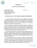 EL ESTADO FALLIDO Y SU AFECTACIÓN EN EL COMERCIO INTERNACIONAL