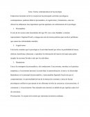 Teorías contemporáneas de la psicología