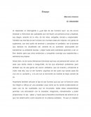 Ensayo ¿qué tipo de ser humano soy?