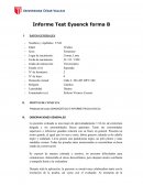 Prácticas del curso (DIAGNOSTICO E INFORME PSICOLOGICO)