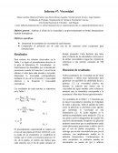 Informe #7 : Viscosidad