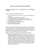 EVALUACION DE DECISIONES FINANCIERAS