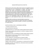 ANALISIS PARTICULAR DE LOS DELITOS