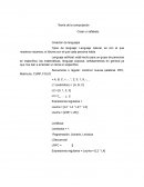 Teoría de la computación. Crear un alfabeto