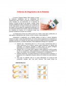 Criterios de Diagnóstico de la Diabetes