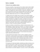 Crónica Narrativa: Estrés y ansiedad