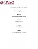 Estudio de la Normatividad Contable