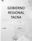 Sistemas nacionales del GR de Tacna
