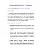 FLUIDOS DE PERFORACIÓN E HIDRÁULICA
