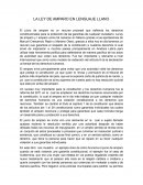 LEY DE AMPARO EN LENGUAJE LLANO