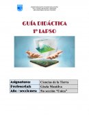 NOCIONES BÁSICAS DE LAS CIENCIAS DE LA TIERRA