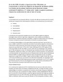 Contexto epidemiológico en el Ecuador