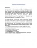 Administracion de medicamentos