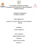 Cuadro comparativo “Definiciones de los enfoques cuantitativo y cualitativo”