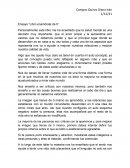 Ensayo “Libro enamórate de ti”