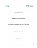 TEORIAS CONTEMPORANEAS EN LA EDUCACION