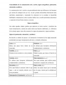 Generalidades de la comunicación oral y escrita; signos ortográficos: puntuación, entonación, auxiliares