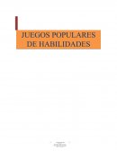 JUEGOS POPULARES DE HABILIDADES