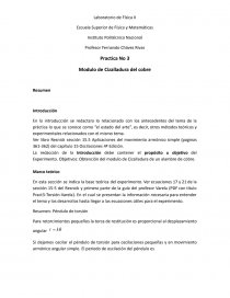 Modulo de Cizalladura del cobre. Página 1