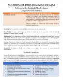 Actividades de física a distancia