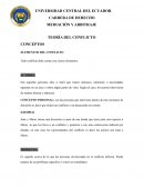 Teoría del conflicto