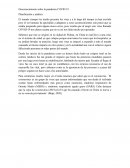 Desconocimiento sobre la pandemia COVID 19