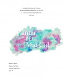 Ensayo el cantar del mio Cid