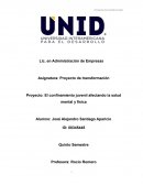 Proyecto: El confinamiento juvenil afectando la salud mental y física