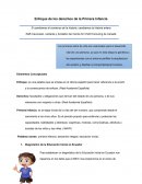 Enfoque de los derechos de la Primera Infancia