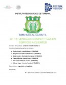 VENTAJAS COMPETITIVAS EN SERVICIO A CLIENTES