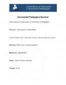 La formación de la idea de nación