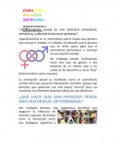 La orientación sexual es una atracción emocional, romántica, y afectiva hacia otras personas