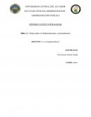 Crítica sobre el Androcentrismo y eurocentrismo