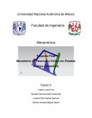 Calculo cinemático de un mecanismo