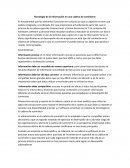 Tecnología de la información en una cadena de suministro