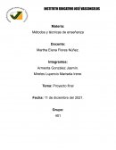 Métodos y técnicas de enseñanza