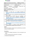 Tecmilenio - Fundamentos de la administración - Actividad 1: Educar bien o ser rentables