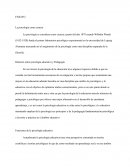 Relacion entre psicologia educativa y Pedagogía
