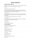 Mitos griegos Prometeo, el ladrón del fuego