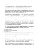 Metodología socio constructivista